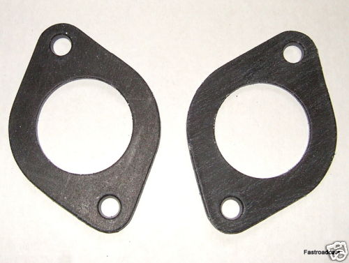WEBER 44 IDF CARB/ CARBURETTOR INLET MANIFOLD PAIR BASE GASKETS