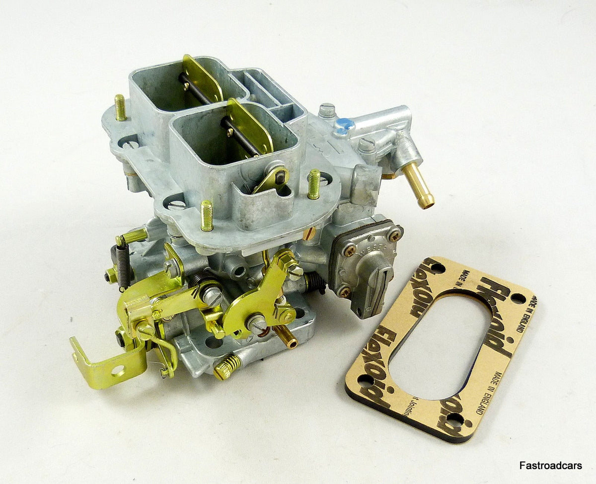 WEBER 32 DGV 7A GENUINE CARBURETTOR + GASKET NOS FORD ESCORT 1300GT X/FLOW