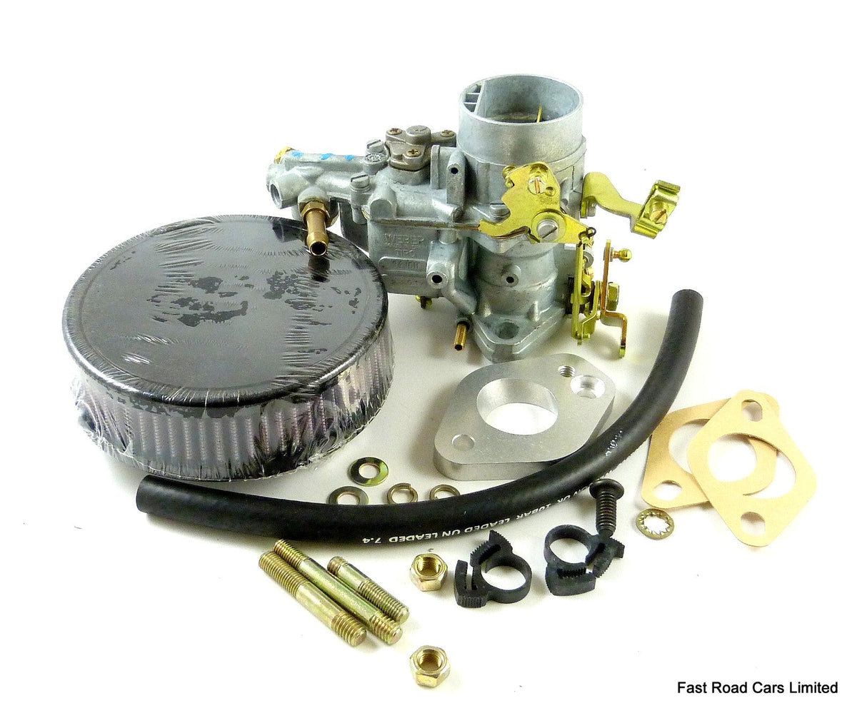 FORD TRANSIT 1.7 v4 1967-76 WEBER 34 ICH CARB/CARBURETTOR WITH FITTING KIT