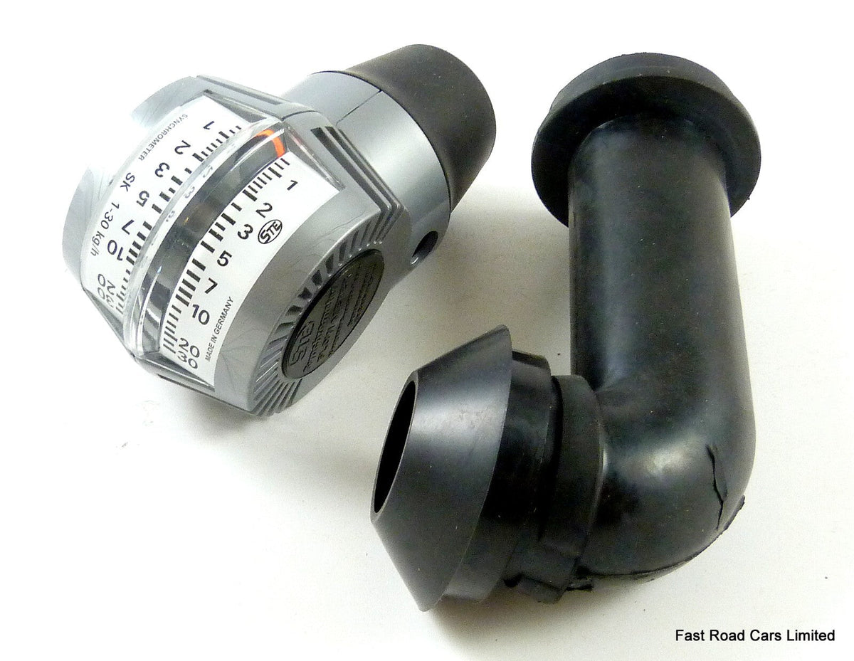 CARBURETTOR AIR VOLUME SYNCHROMETER WEBER 45 DCOE + ADAPTORS.