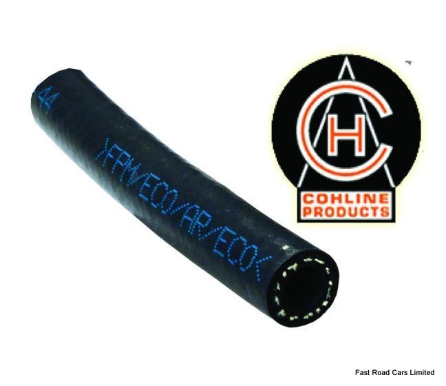 RUBBER 6mm(id) FUEL HOSE R9 SPEC COHLINE FOR CARBURETTORS & INJECTION 1 METRE
