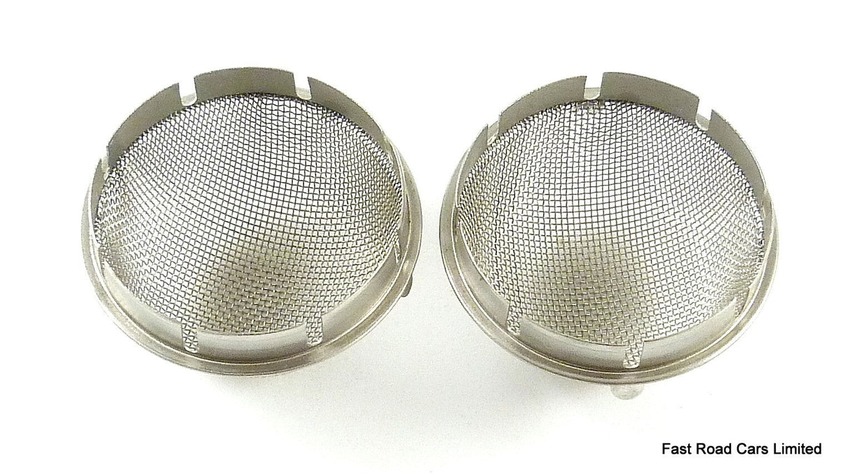 WEBER 45 DCOE & 44 IDF RAMPIPE/AIRHORN REDLINE DOME INSERTS pair