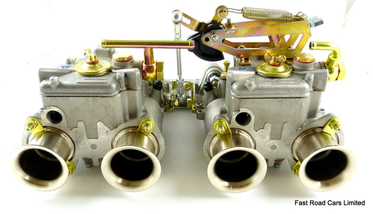 SUNBEAM ALPINE GENUINE WEBER 40 DCOE CARBURETTOR KIT READY ASSEMBLED £1567