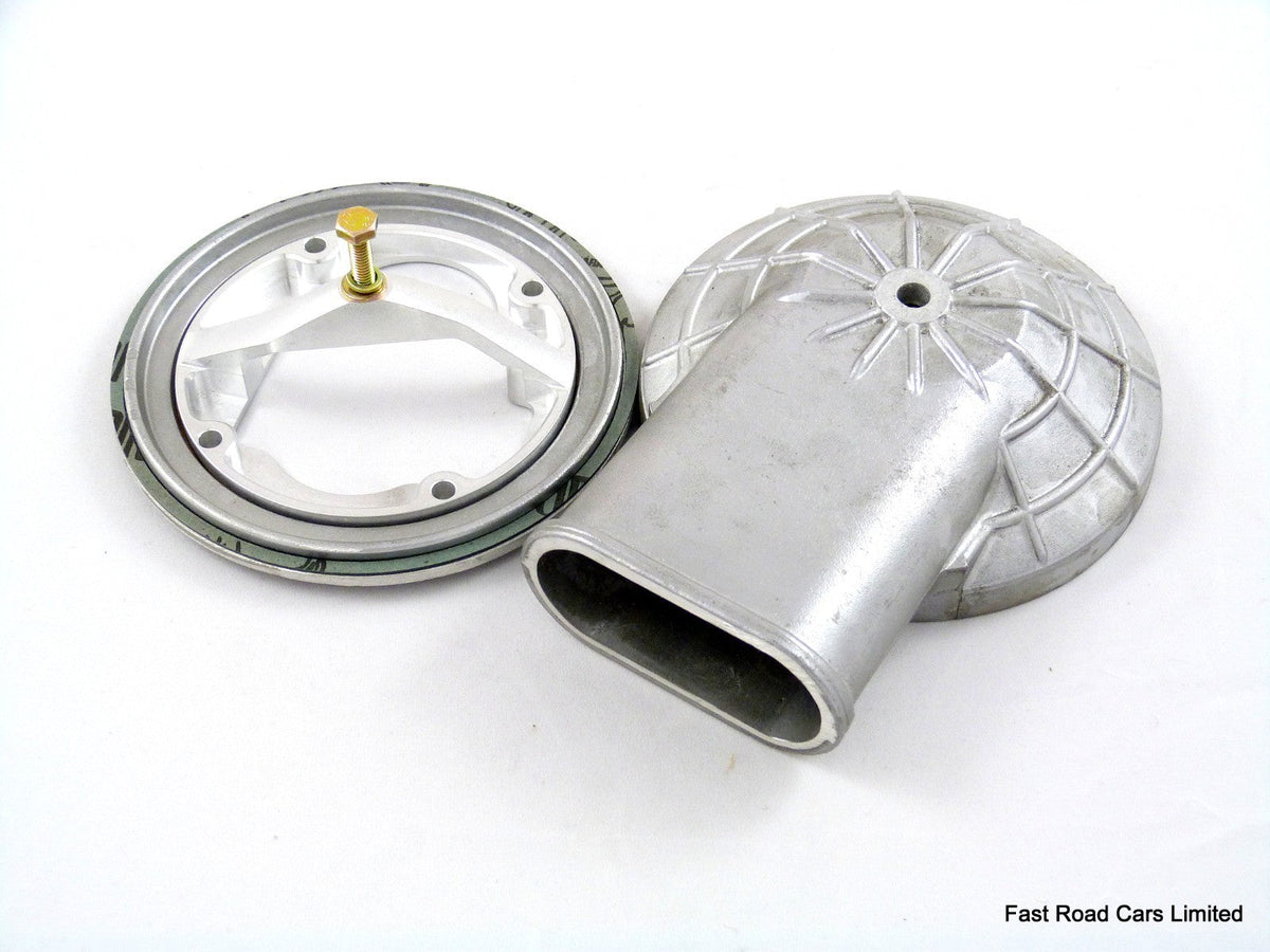 WEBER 32/34 DMTL NEW PLENUM with COLD AIR KIT 76mm INTERNAL PIPE BORE