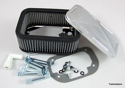 Weber DGV.DGAV.DGAS.DGMS CARB REDLINE air filter 68mm depth cleanable element