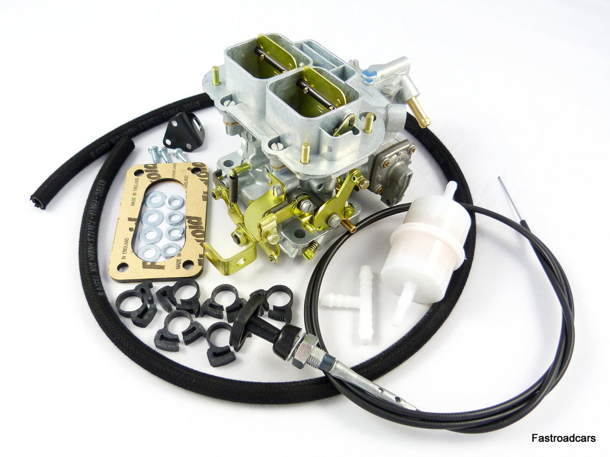 FORD 1.6 OHV X/FLOW GENUINE WEBER 32/36 DGV CARB/CARBURETTOR WITH FITTING KIT
