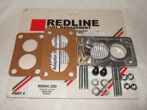 CARBURETTOR ADAPTOR KIT 4 STUD 80mm x46mm WEBER DGV 93mm x45mm SUZUKI/NISSAN
