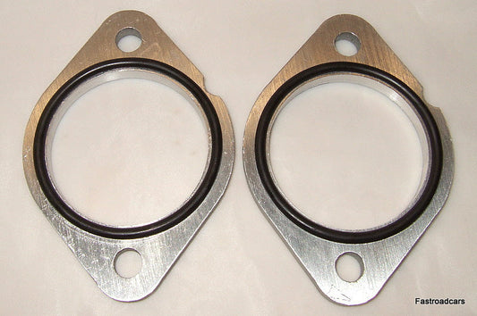 WEBER 45 DCOE ALLOY MOUNTING PLATES & RINGS NEW