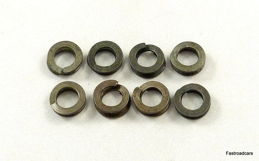 WEBER DCOE CARBURETTOR/CARB x2 MOUNTING THACKERAY WASHERS x8