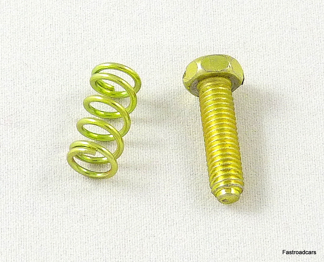 WEBER DCOE CARB/CARBURETTOR IDLE SPEED ADJUSTMENT SCREW & SPRING