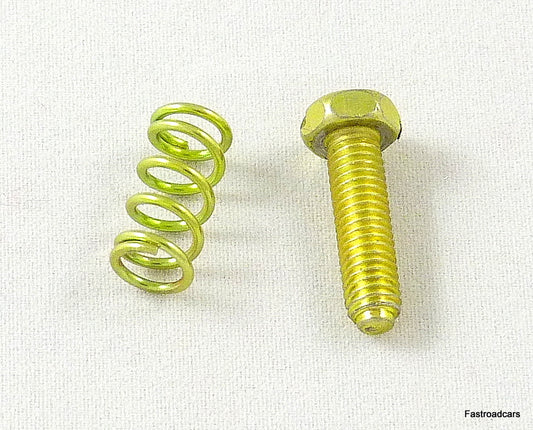 WEBER DCOE CARB/CARBURETTOR IDLE SPEED ADJUSTMENT SCREW & SPRING