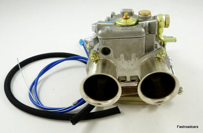 MG MIDGET 1275cc WEBER 45 DCOE CARBURETTOR MANGOLETSI SHORT MANIFOLD & LINKAGE