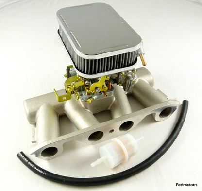 SUNBEAM ALPINE WEBER 32/36 DGV CARB/CARBURETTOR INLET MANIFOLD & AIR FILTER KIT