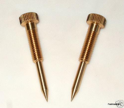 WEBER 48 IDA CARB/CARBURETTOR MIXTURE SCREWS PAIR NEW 64750.007