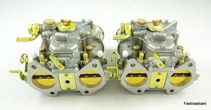 WEBER GENUINE 45 DCOE 152G PAIR CARBS/CARBURETTORS 5 PROGRESSION HOLE £1197