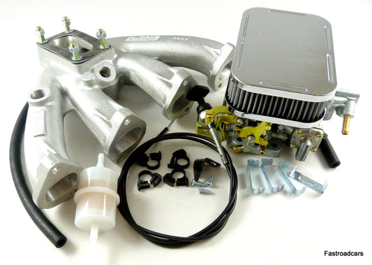 BMW 1502 1975-77 M10 WEBER 32/36 DGV CARB/CARBURETTOR INLET MANIFOLD/ AIR FILTER