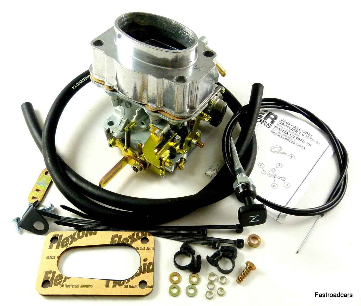 VAUXHALL CAVALIER 1.6 1975-81 WEBER 32/36 DGV CARBURETTOR REPLACES  SOLEX DIDTA