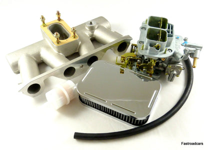 SUNBEAM ALPINE WEBER 32/36 DGV CARB/CARBURETTOR INLET MANIFOLD & AIR FILTER KIT