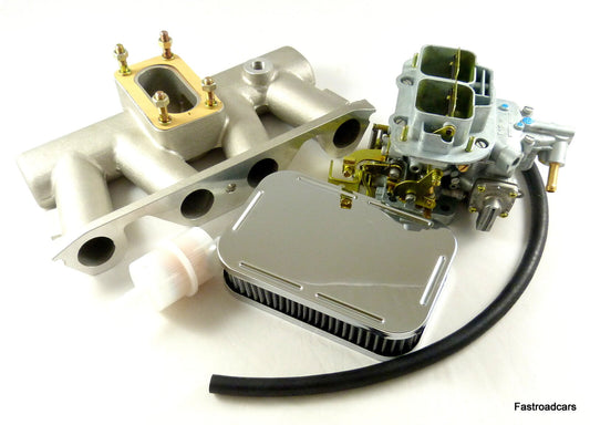 SUNBEAM ALPINE WEBER 32/36 DGV CARB/CARBURETTOR INLET MANIFOLD & AIR FILTER KIT