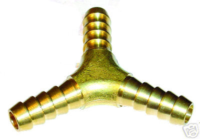 METAL Y PIECE FUEL UNION CARBURETTOR USE 10mm NEW