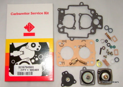 WEBER 28/32 TLDM CARBURETTOR SERVICE KIT with BASE GASKETS FIESTA XR2 (late) etc