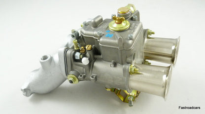 MG MIDGET 1275cc WEBER 45 DCOE CARBURETTOR MANGOLETSI SHORT MANIFOLD & LINKAGE