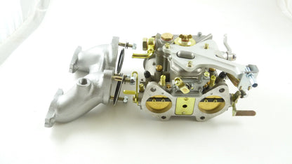MINI/METRO 1275cc WEBER 45 DCOE CARBURETTOR SHORT MANIFOLD & LINKAGE 60mm RAMS