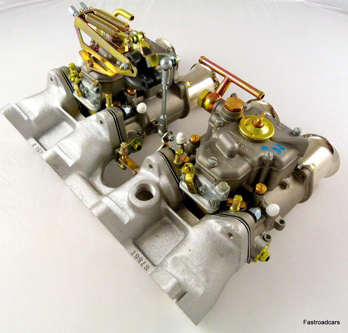 NEW GENUINE WEBER TWIN 45 DCOE CARBURETTOR KIT BMW 2002 ASSEMBLED £1397.00
