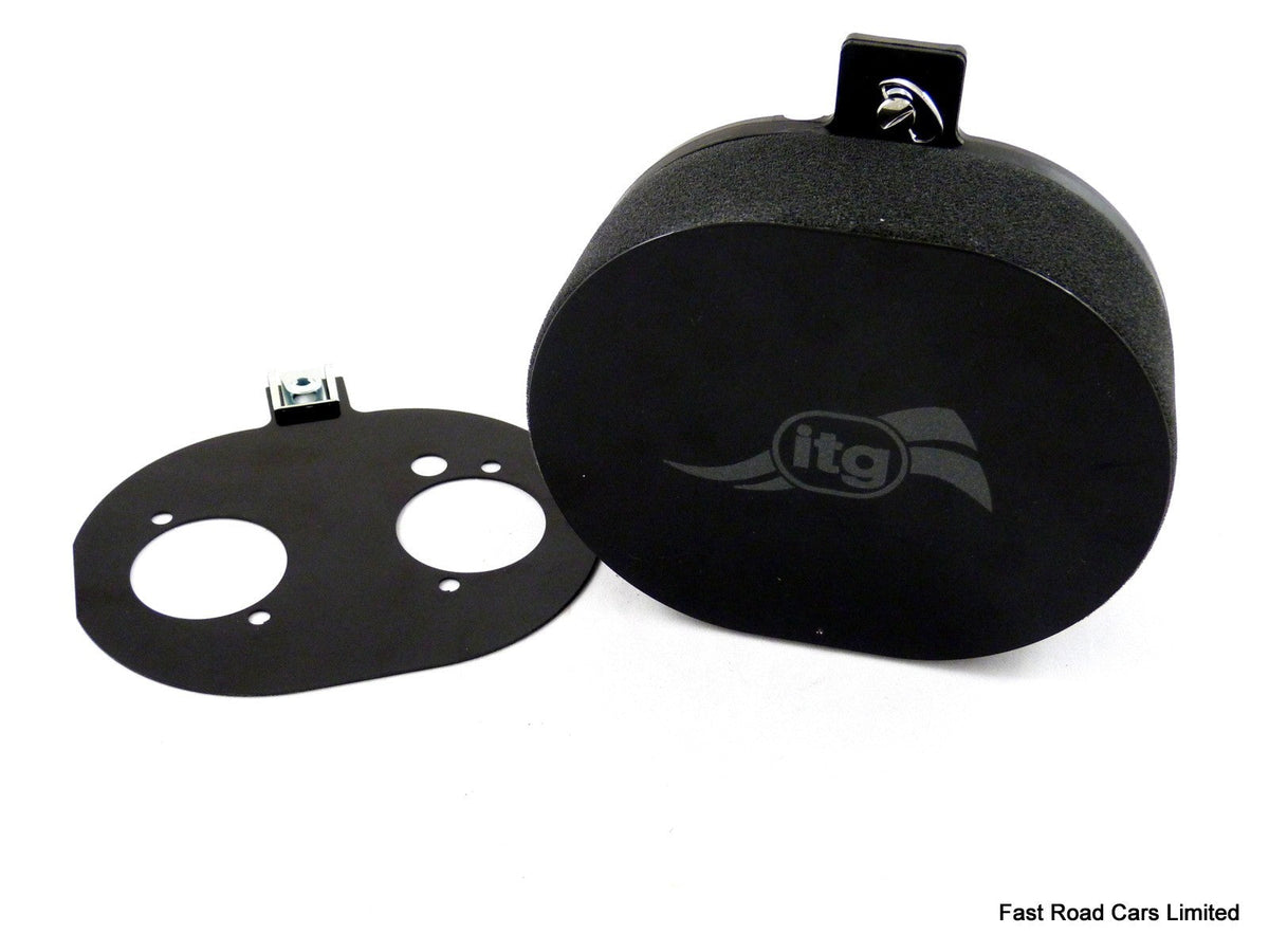 Weber 40 DCOE ITG ALLOY TOP AIR FILTER WITH BASE PLATE FIT KIT 65mm HIGH