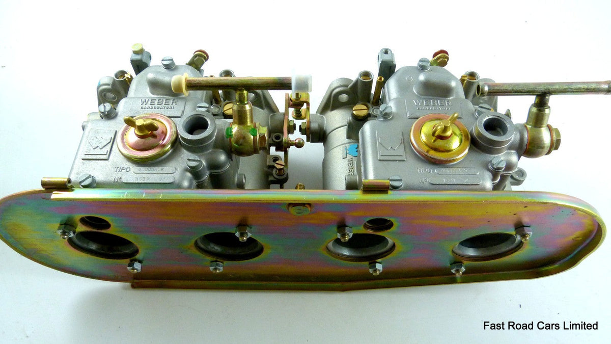 CITREON AX 1300 SPORT GENUINE WEBER 40 DCOM 8/9 CARBURETTORS ASSEMBLED £897 NOS