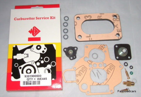 WEBER 32 & 32/34 DFT CARB/ CARBURETTOR SERVICE KIT ORIGINAL WITH PUMP SPRING