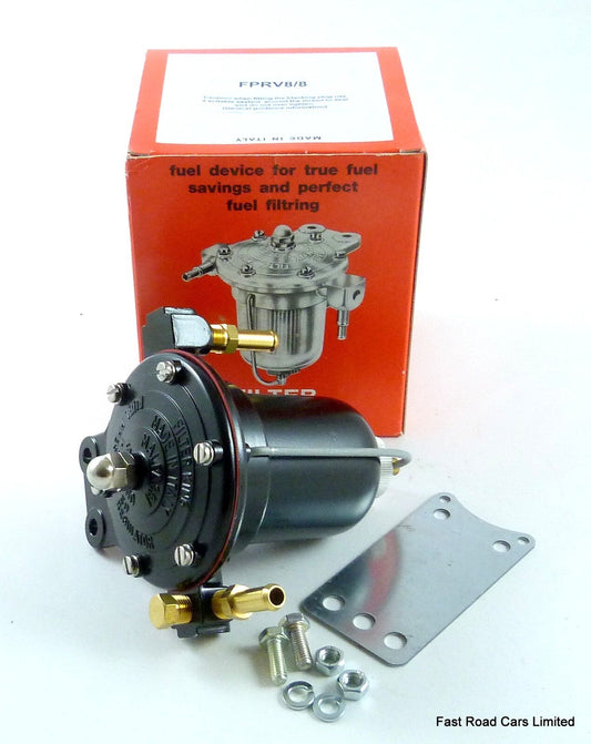 FUEL REGULATOR FILTER KING GENUINE FPRV8/8 HIGH FLOW MALPASSI MOTORSPORT