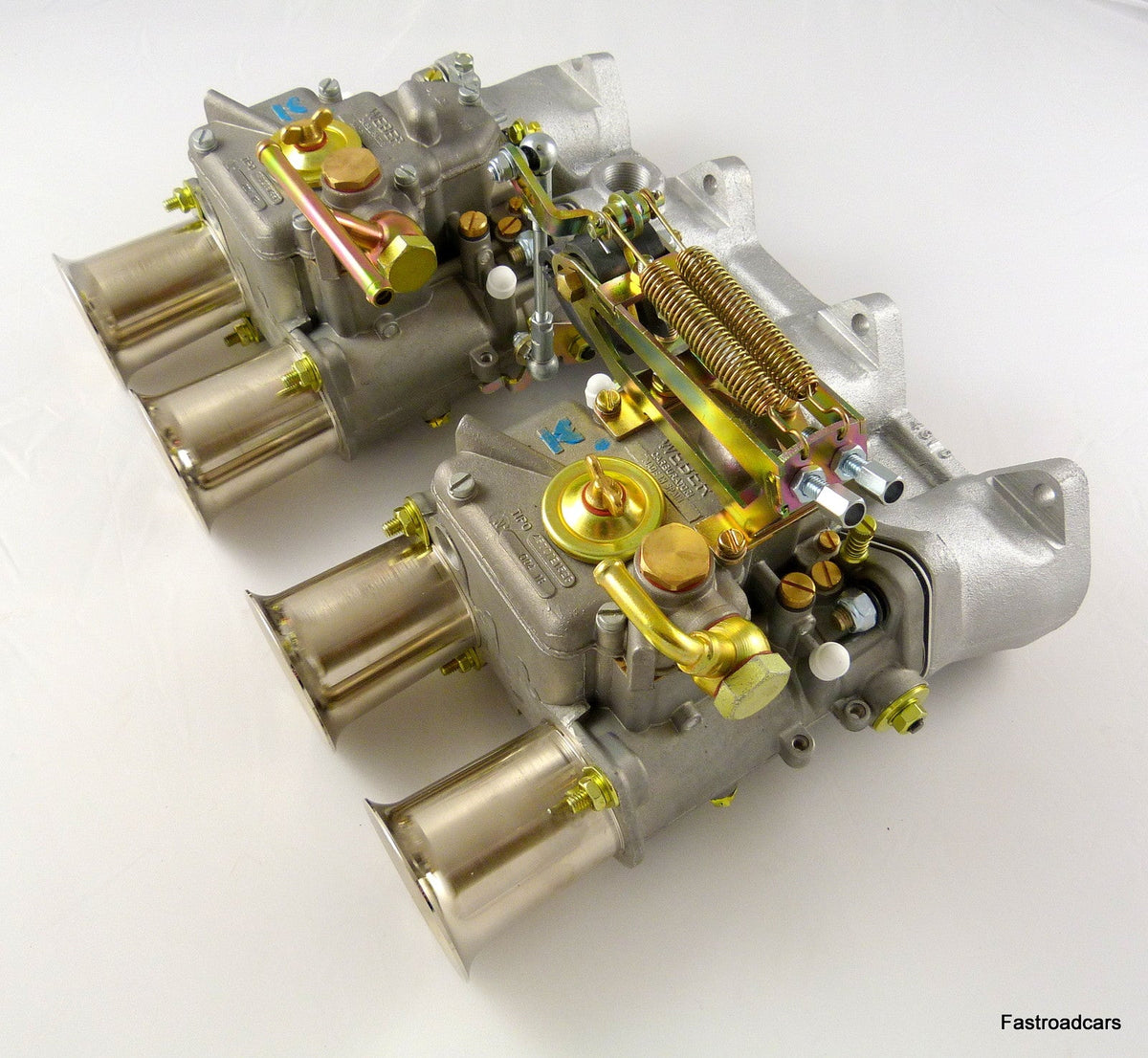 NEW GENUINE WEBER TWIN 45 DCOE CARBURETTOR KIT BMW 2002 ASSEMBLED £1397.00