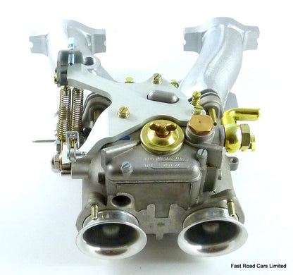 MGA/MGB GENUINE WEBER 45 DCOE 152G  CARB KIT MANGOLETSI 4160 INLET ASSEMBLED