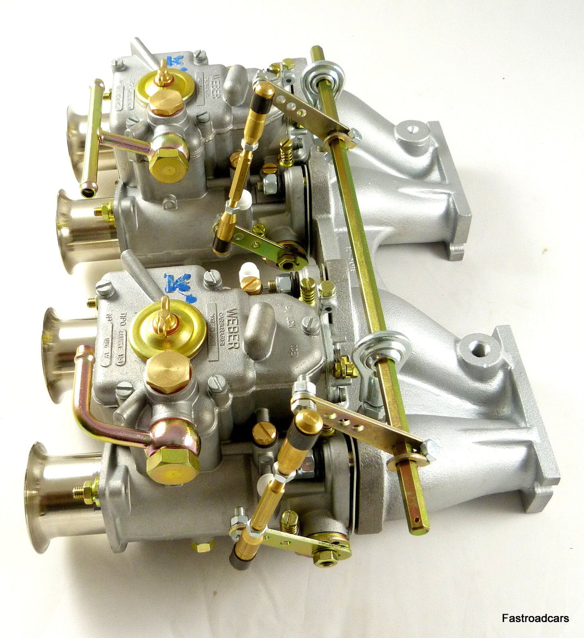 FORD 1500 PRE X/FLOW CORTINA ANGLIA.KITCAR.WEBER 40 DCOEx2 KIT ROD LINKAGE £1497