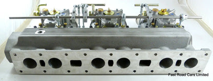 JAGUAR E TYPE 3.8/4.2 WEBER 45 DCOE 152G CARBURETTORS/MANIFOLD & LINKAGE £2897