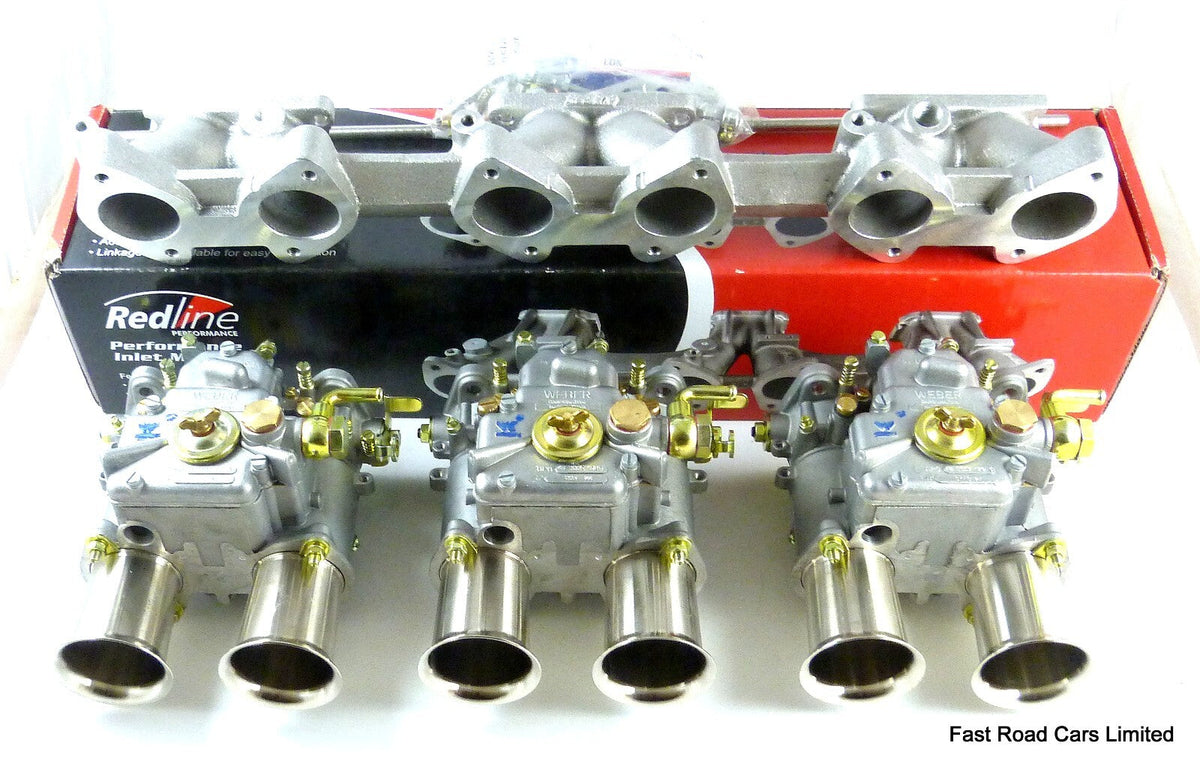 AUSTIN HEALEY 3000 WEBER 45 DCOE CARBURETTOR KIT GENUINE ASSEMBLED ONE ONLY NEW