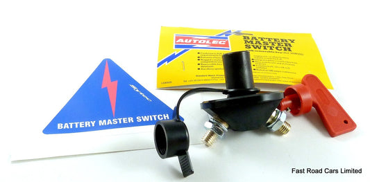AUTOLEC GENUINE  BATTERY MASTER CUT OUT SWITCH NEW WITH KEY & DUST COVER
