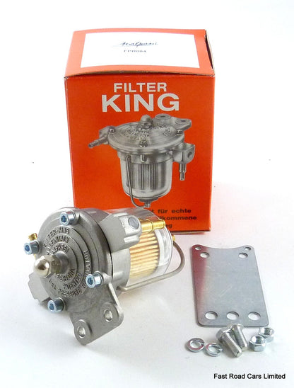 FUEL REGULATOR FILTER KING 67mm GLASS BOWL NEW MALPASSI  GENUINE FPR004