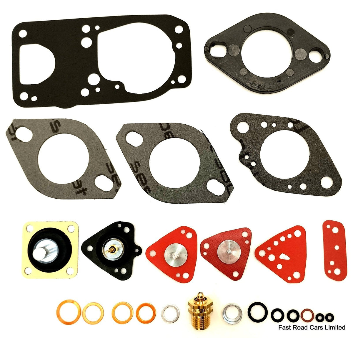 RENAULT 5 GT TURBO +9+11+18 FUEGO SOLEX 32 DIS CARB/CARBURETTOR SERVICE KIT