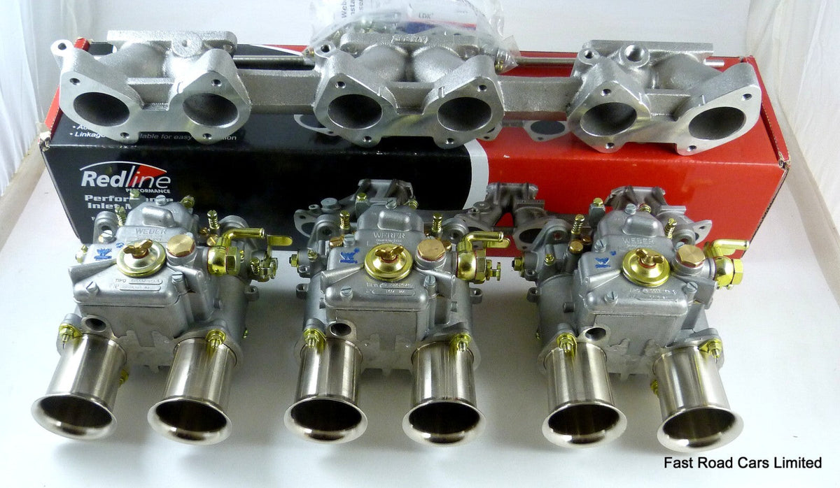 AUSTIN HEALEY 3000 WEBER 45 DCOE CARBURETTOR KIT GENUINE ASSEMBLED ONE ONLY NEW