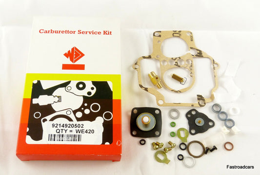 WEBER 28/30 DFTM CARB SERVICE KIT ORIGINAL FORD ESCORT.ORION.FIESTA 1.4 1985-89