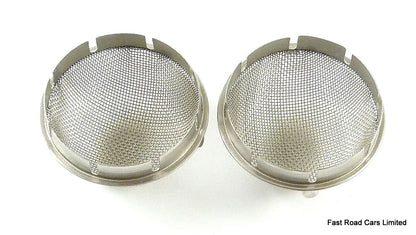 WEBER 45 DCOE & 44 IDF RAMPIPE/AIRHORN REDLINE DOME INSERTS pair