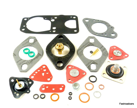RENAULT 5 GT TURBO +9+11+18 SOLEX 32 DIS SERVICE KIT + M/SCREW & SHAFT SEALS