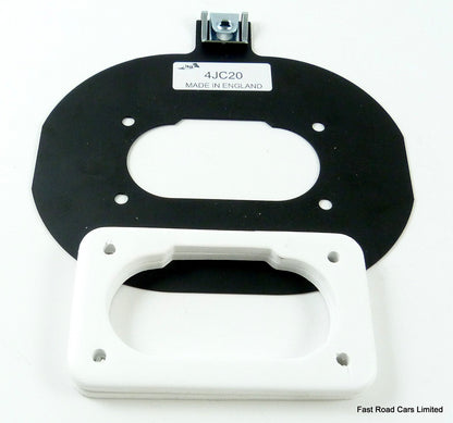 Weber 28/36 DCD ITG MEGAFLOW AIR FILTER WITH BASE PLATE FIT KIT 65mm HIGH