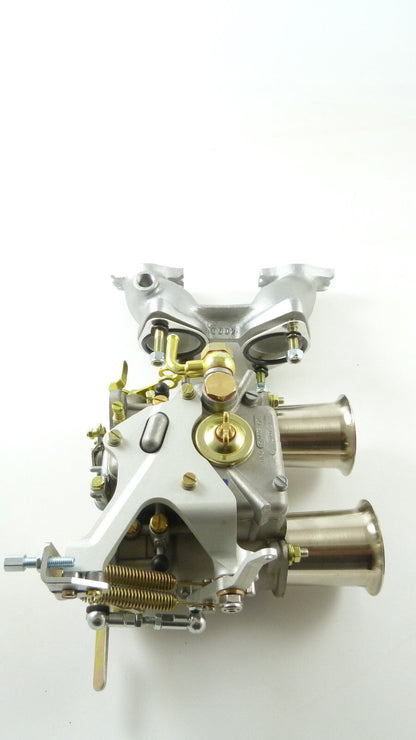 MINI/METRO 1275cc WEBER 45 DCOE CARBURETTOR SHORT MANIFOLD & LINKAGE 16mm RAMS