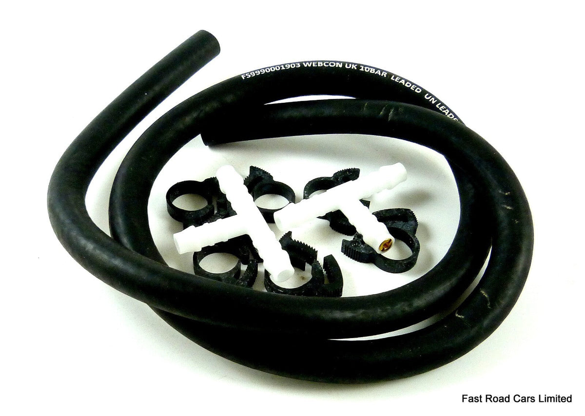 HOT START FUEL PRESSURE RELIEF KIT 8MM INTERNAL PIPE SIZE WITH INSTRUCTIONS