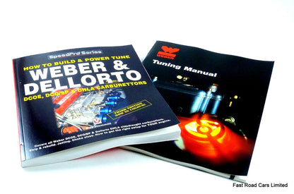 WEBER CARBURETTOR OFFICIAL TUNING MANUAL NEW & SPEEDPRO WEBER/DELLORTO BOOK NEW