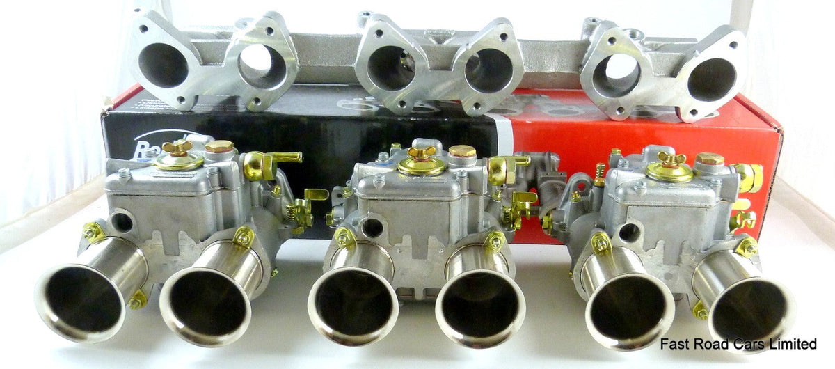 AUSTIN HEALEY 3000 WEBER 45 DCOE CARBURETTOR KIT GENUINE ASSEMBLED ONE ONLY NEW