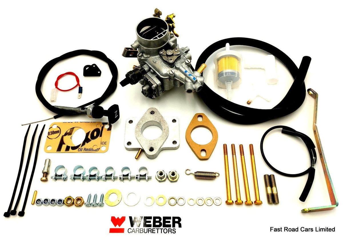 VW GOLF.JETTA 1093cc 1979-84 WEBER 34 ICH CARBURETTOR  REPLACES SOLEX 31 PIC
